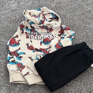 Marvel Spider-Man Cream Hoodie